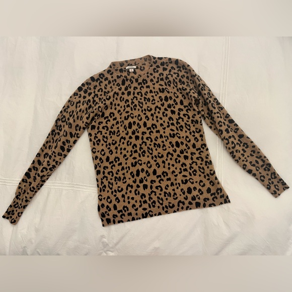 J crew 100% cashmere crewneck long sleeve sweater - Picture 1 of 4